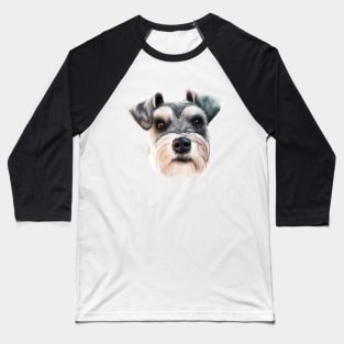 The Miniature Schnauzer Baseball T-Shirt